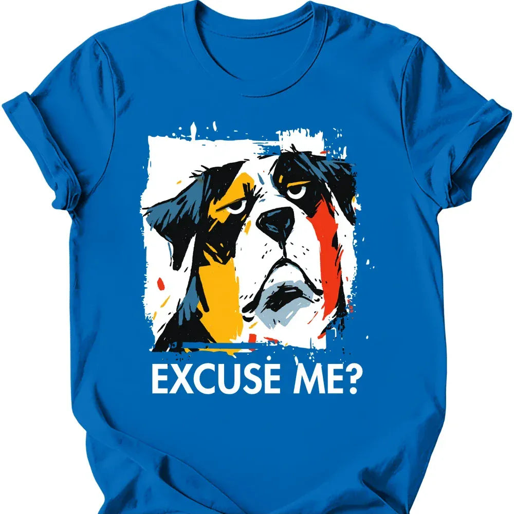 Saint Bernard excuse me tee royal
