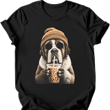 Saint Bernard - Hipster Dog T-Shirt