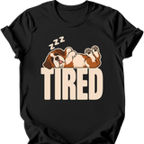 Saint Bernard - Tired Dog T-Shirt