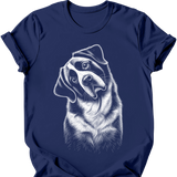 Saint Bernard - Tilted Dog T-Shirt