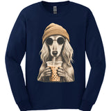 Saluki - Hipster Dog Long Sleeve