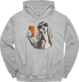Saluki - Selfie Dog Hoodie