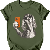 Saluki - Selfie Dog T-Shirt