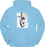 Samoyed - Running Dog Hoodie