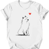 Samoyed - Sketch Dog T-Shirt