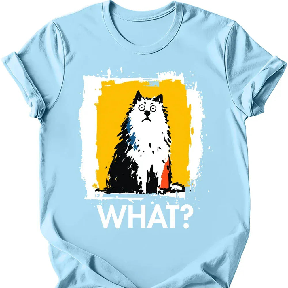 Samoyed what tee light blue