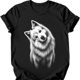 Samoyed - Tilted Dog T-Shirt