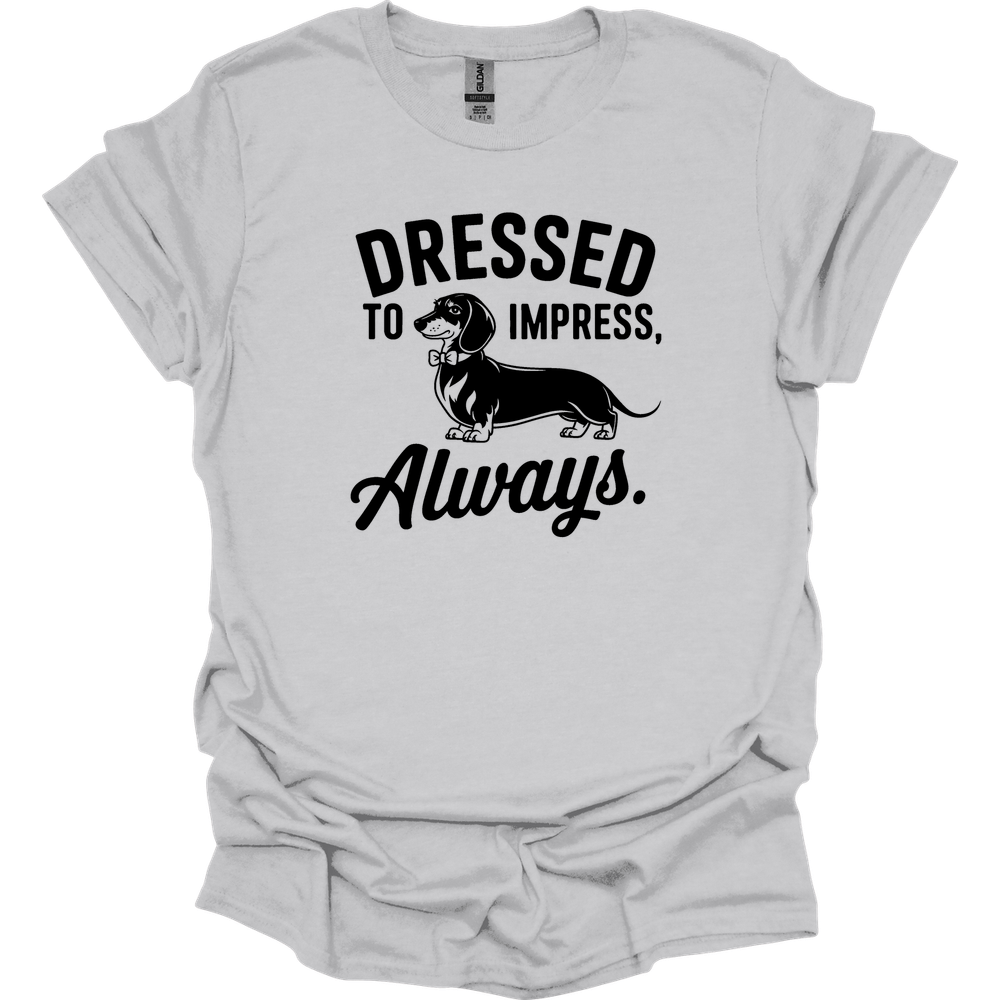 sassy dachshund 17 shirt ice grey