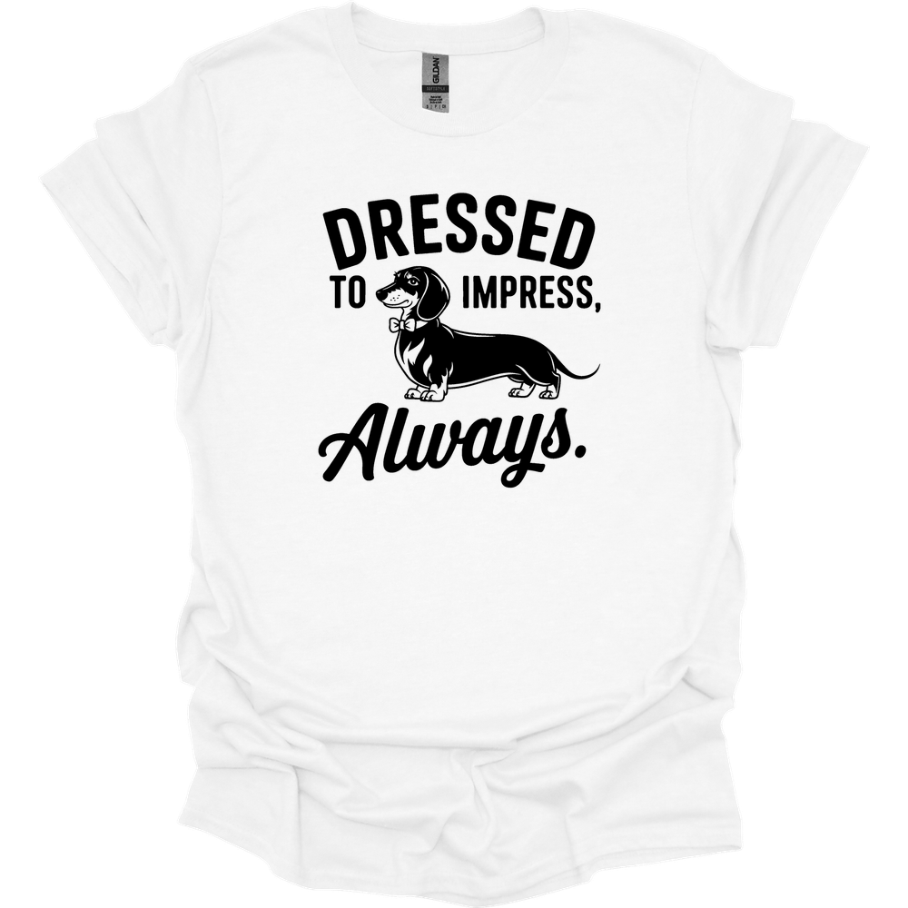 sassy dachshund 17 shirt white