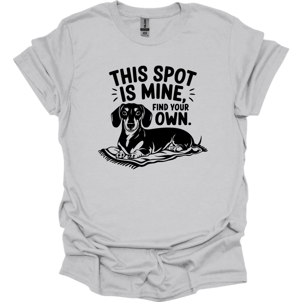 sassy dachshund 19 shirt ice grey