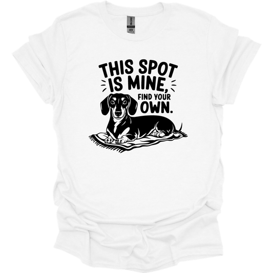 sassy dachshund 19 shirt white