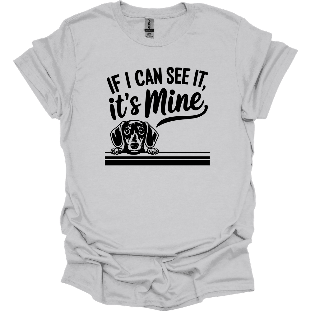 sassy dachshund 20 shirt ice grey