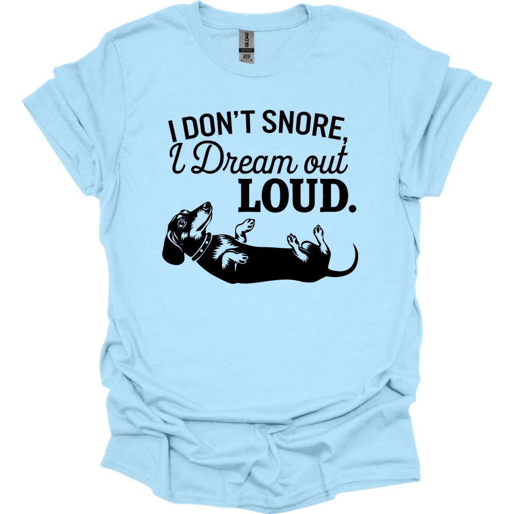 sassy dachshund 21 shirt light blue