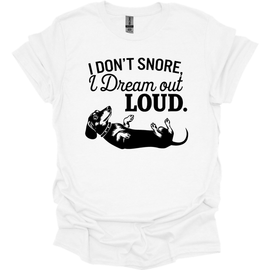 sassy dachshund 21 shirt white