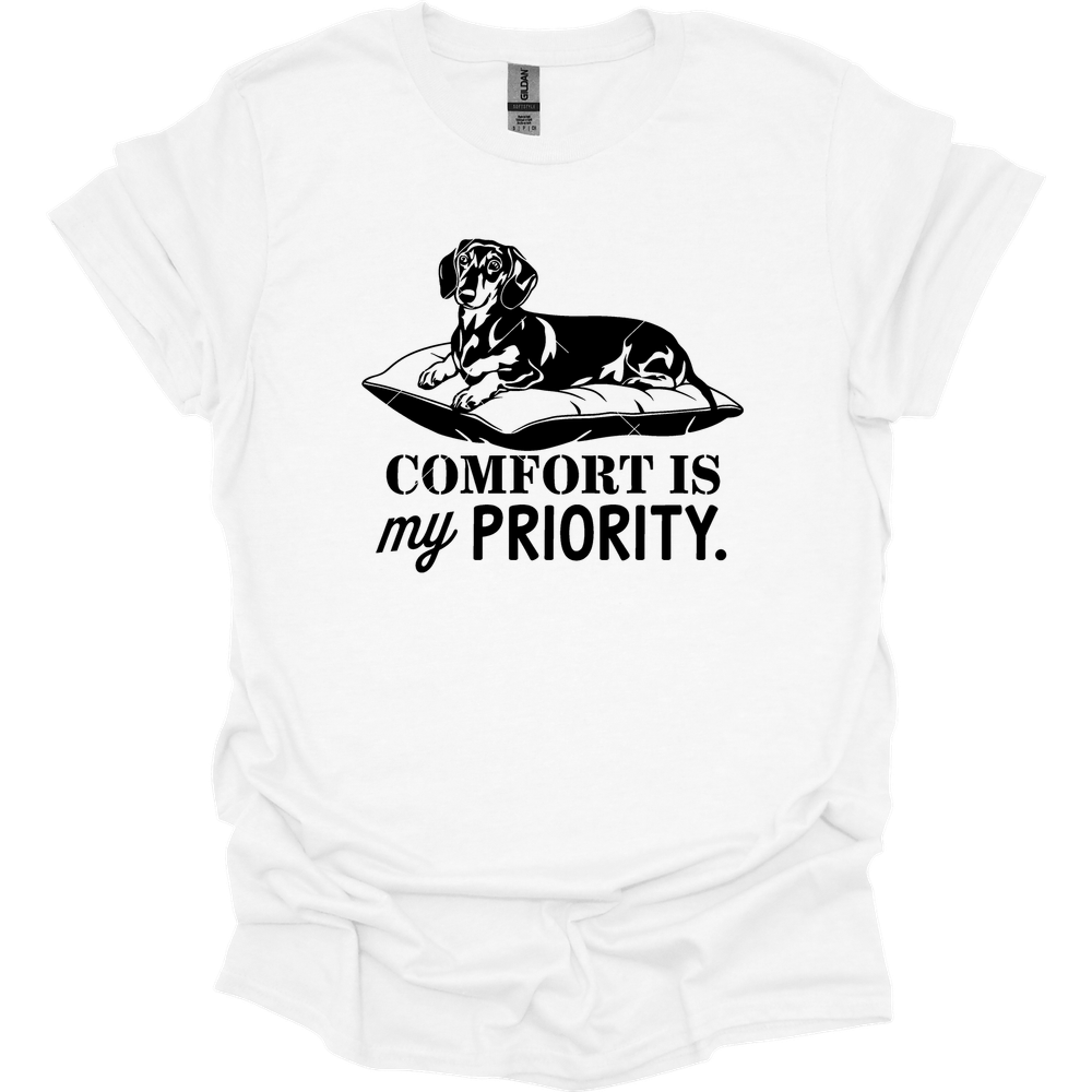 sassy dachshund 23 shirt white