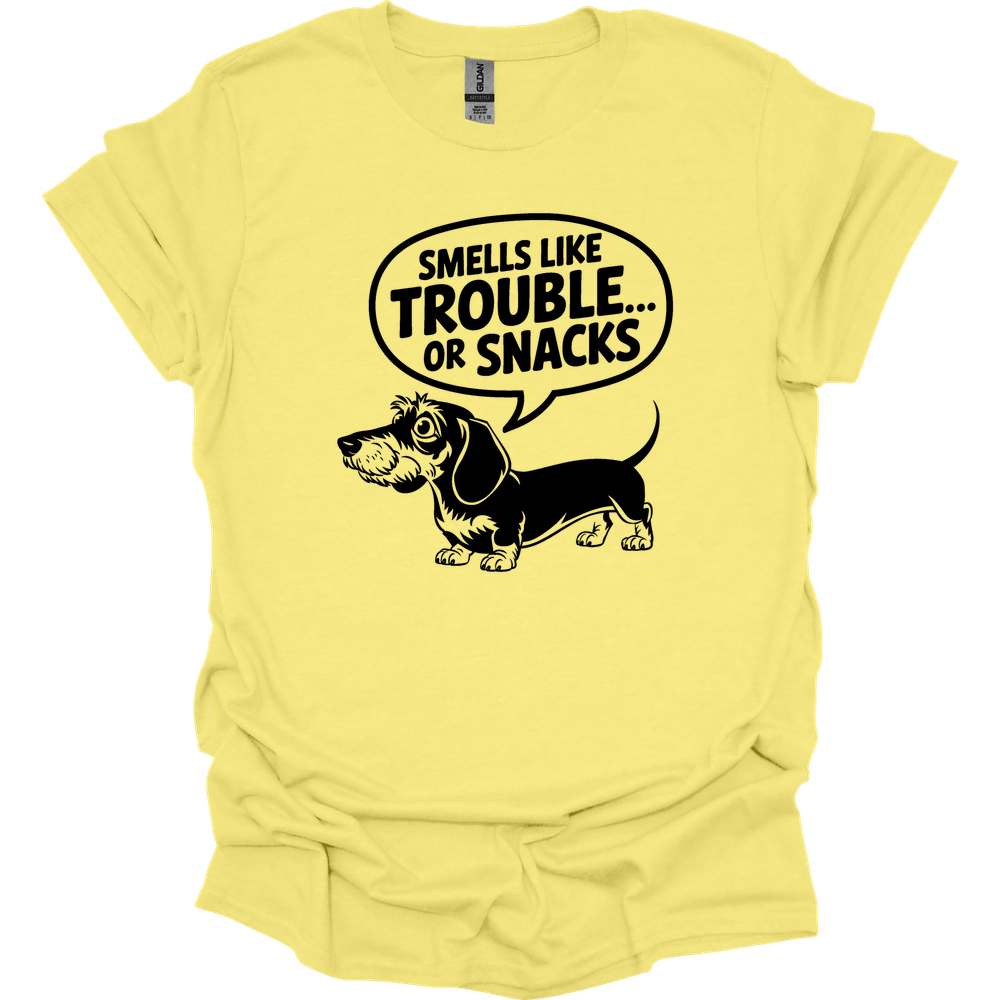 sassy dachshund 24 shirt cornsilk