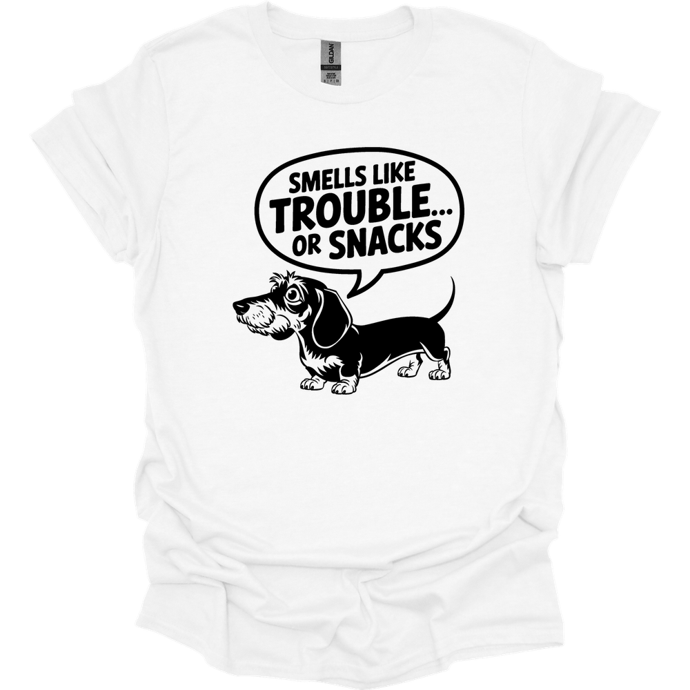 sassy dachshund 24 shirt white