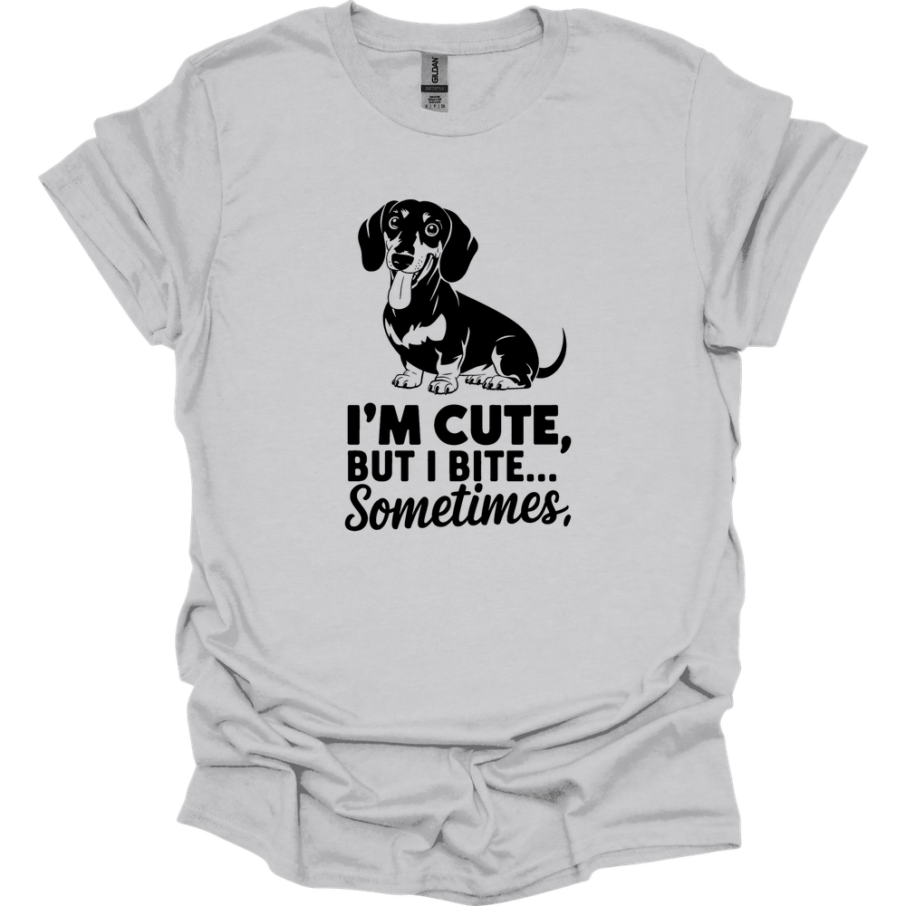 sassy dachshund 25 shirt ice grey
