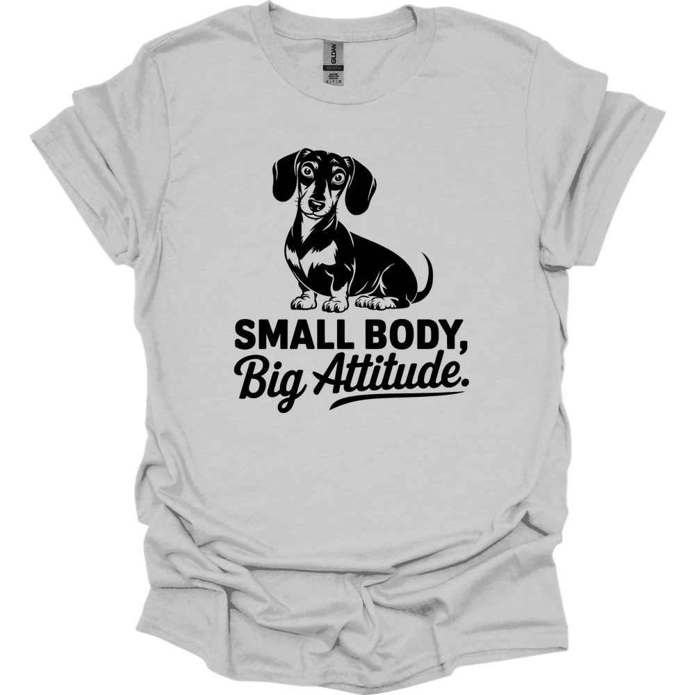 sassy dachshund 27 shirt ice grey