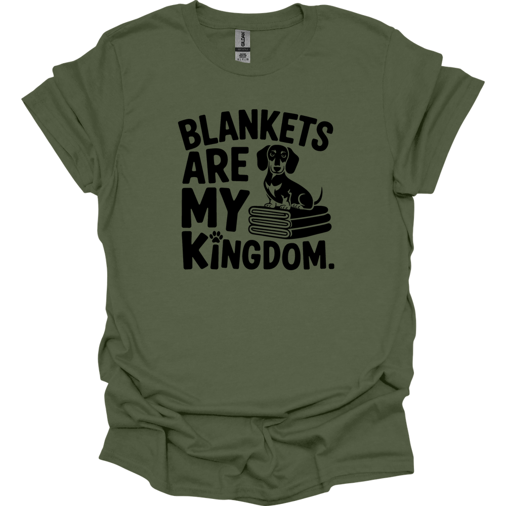 sassy dachshund 28 shirt military green