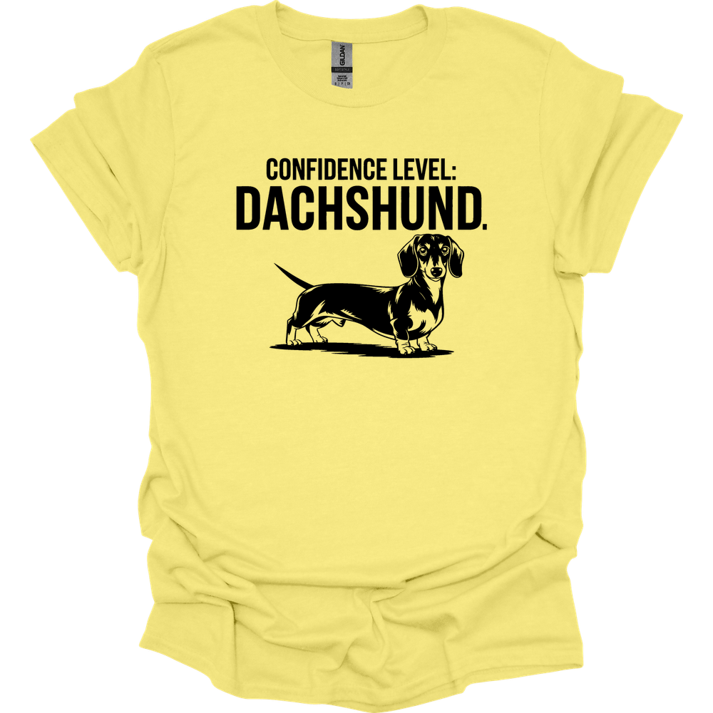 sassy dachshund 29 shirt cornsilk