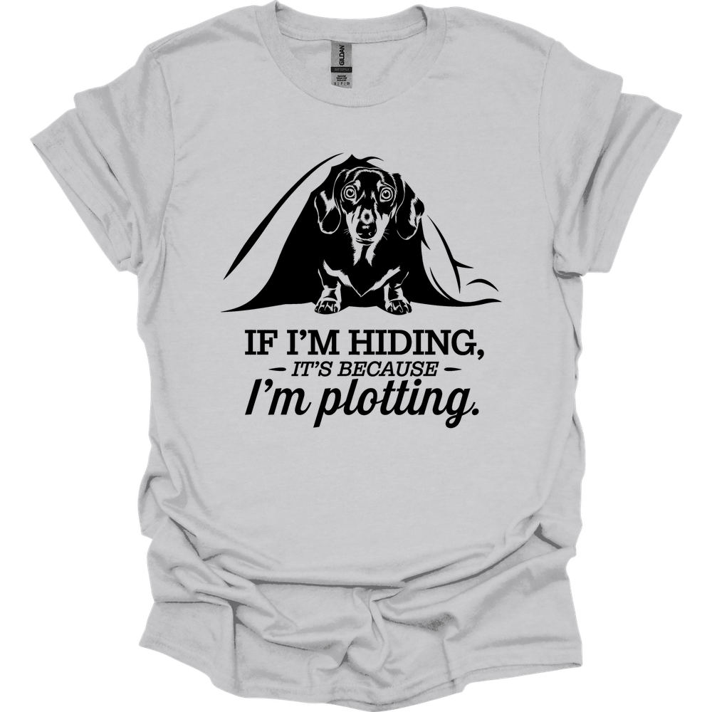 sassy dachshund 3 shirt ice grey