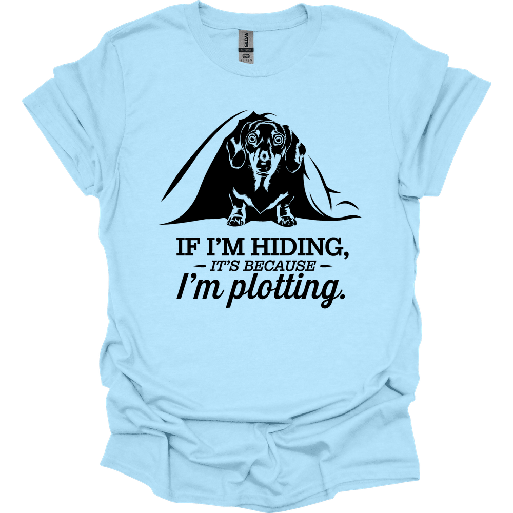sassy dachshund 3 shirt light blue