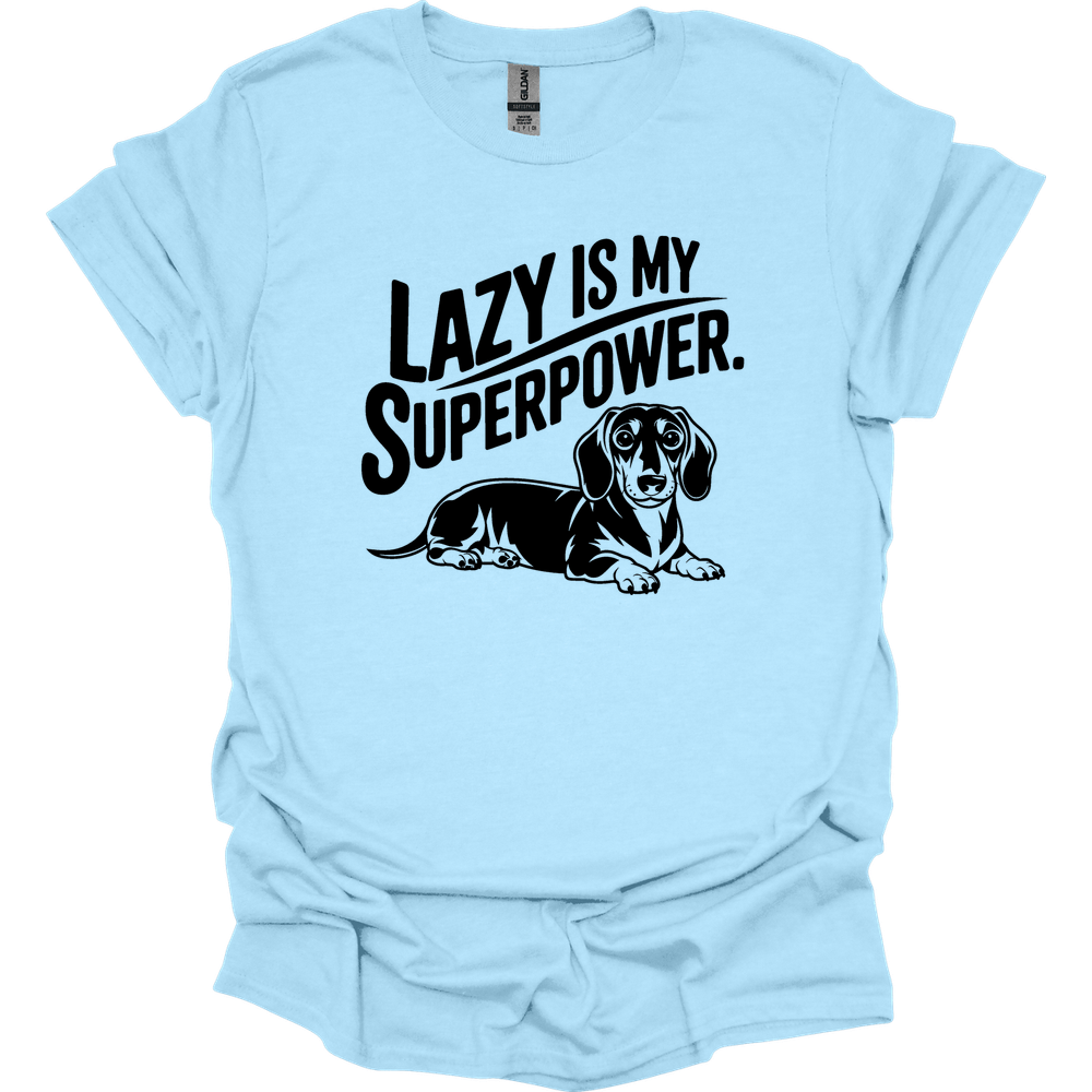 sassy dachshund 31 shirt light blue