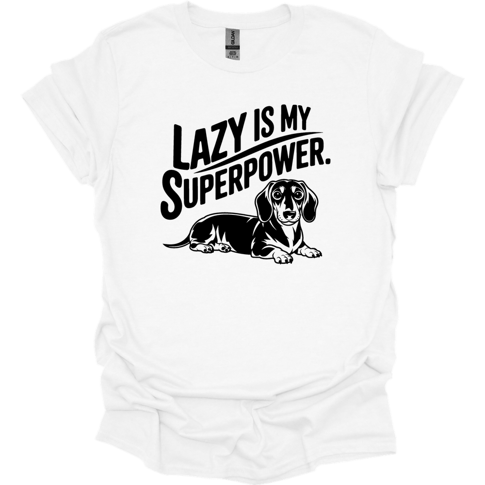 sassy dachshund 31 shirt white