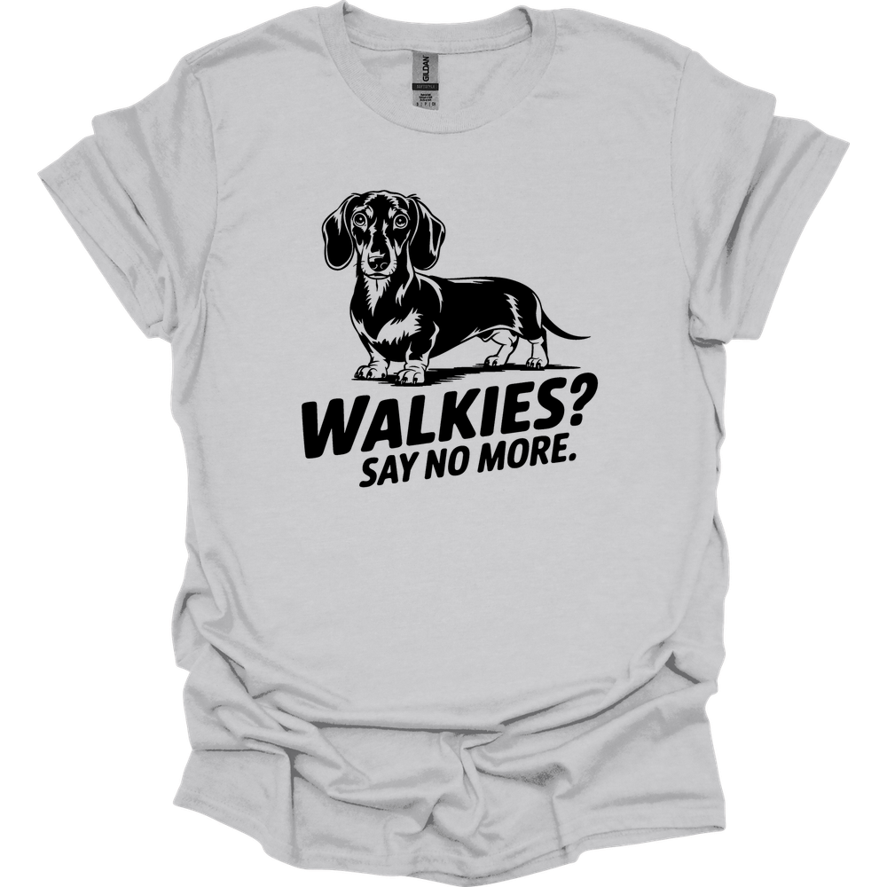 sassy dachshund 32 shirt ice grey