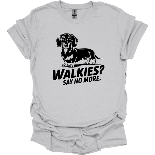 sassy dachshund 32 shirt ice grey