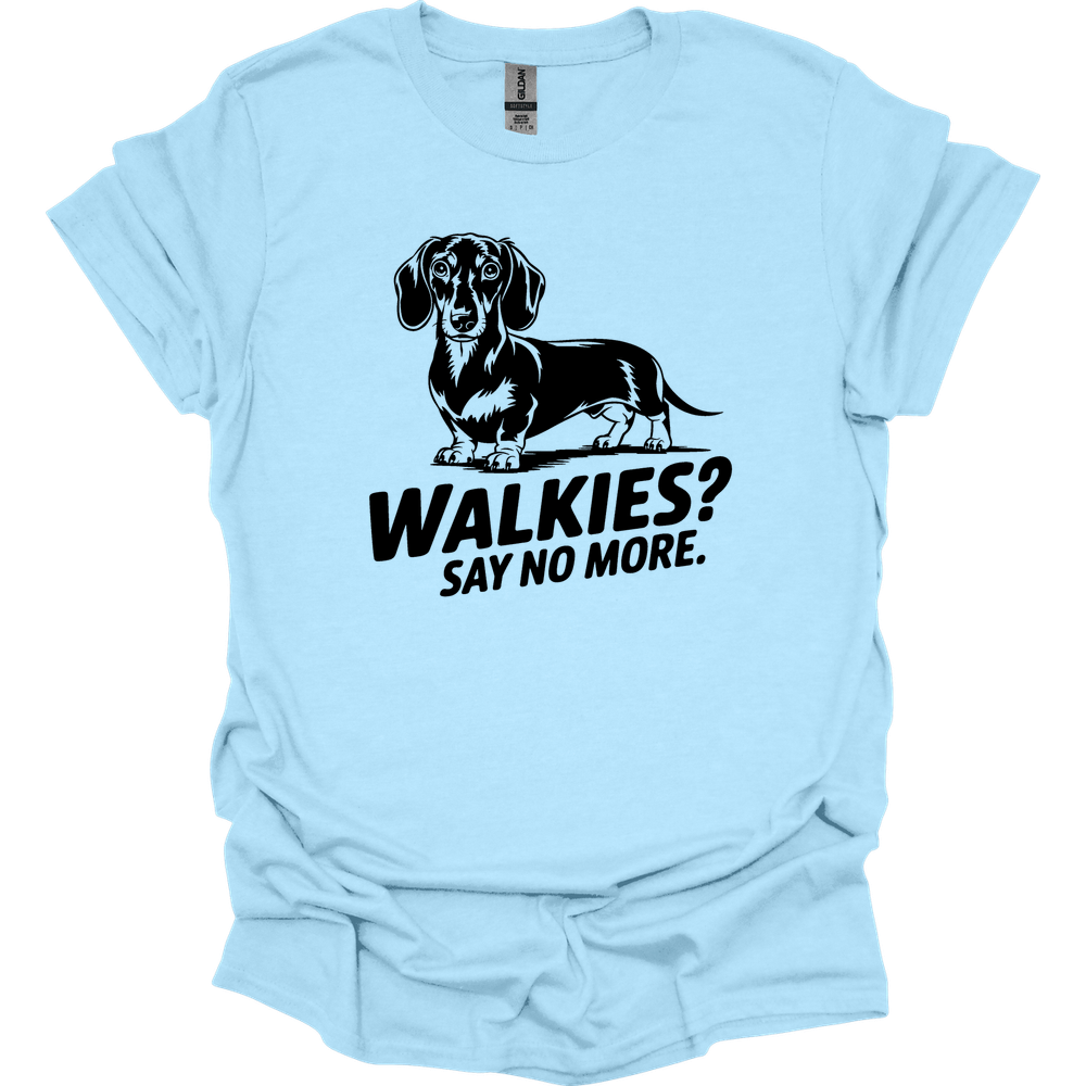 sassy dachshund 32 shirt light blue