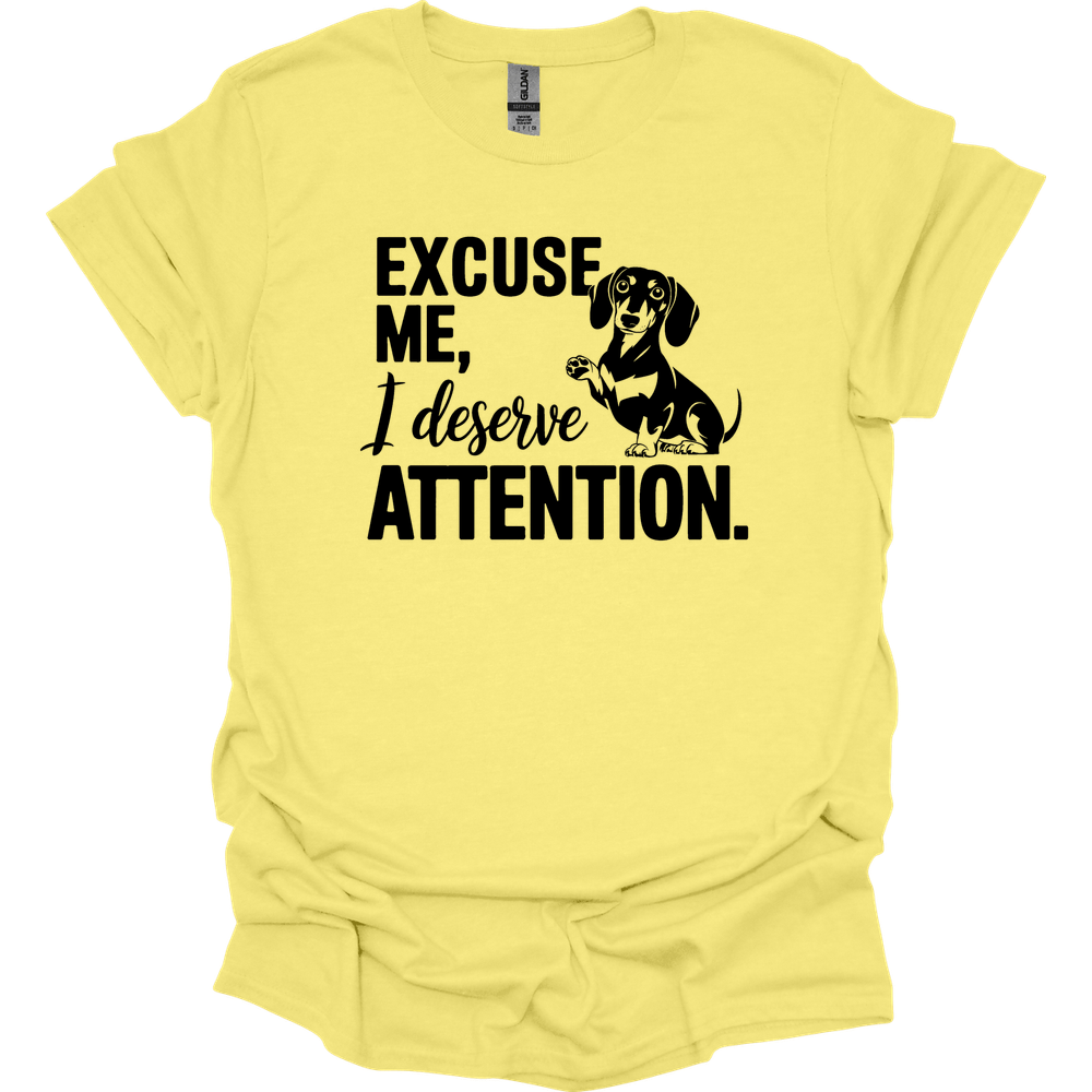sassy dachshund 33 shirt cornsilk
