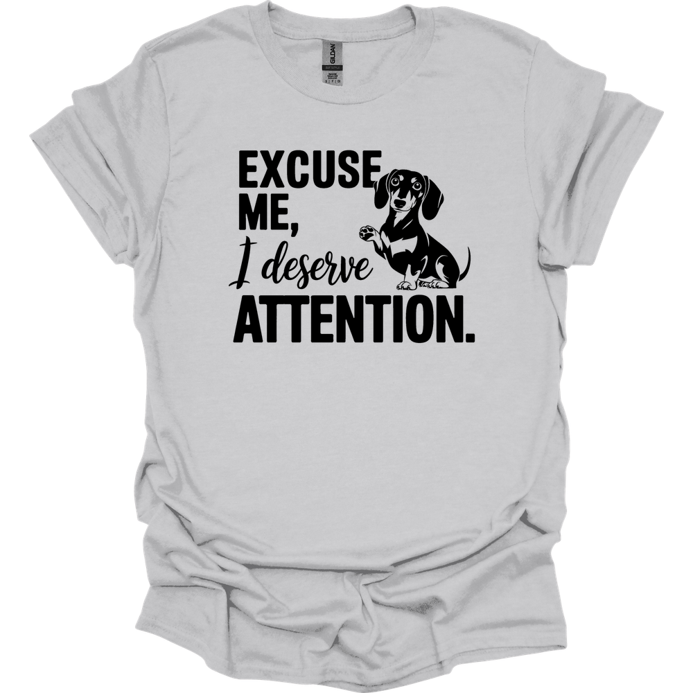sassy dachshund 33 shirt ice grey