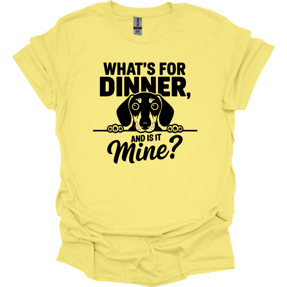 sassy dachshund 34 shirt cornsilk