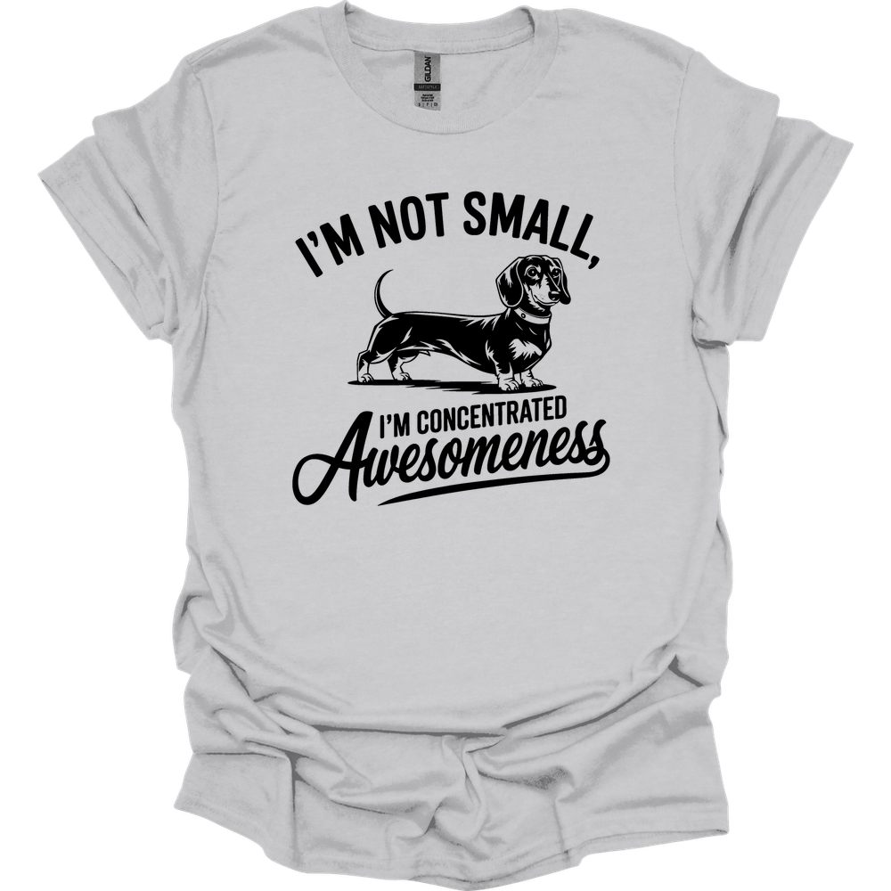 sassy dachshund 35 shirt ice grey