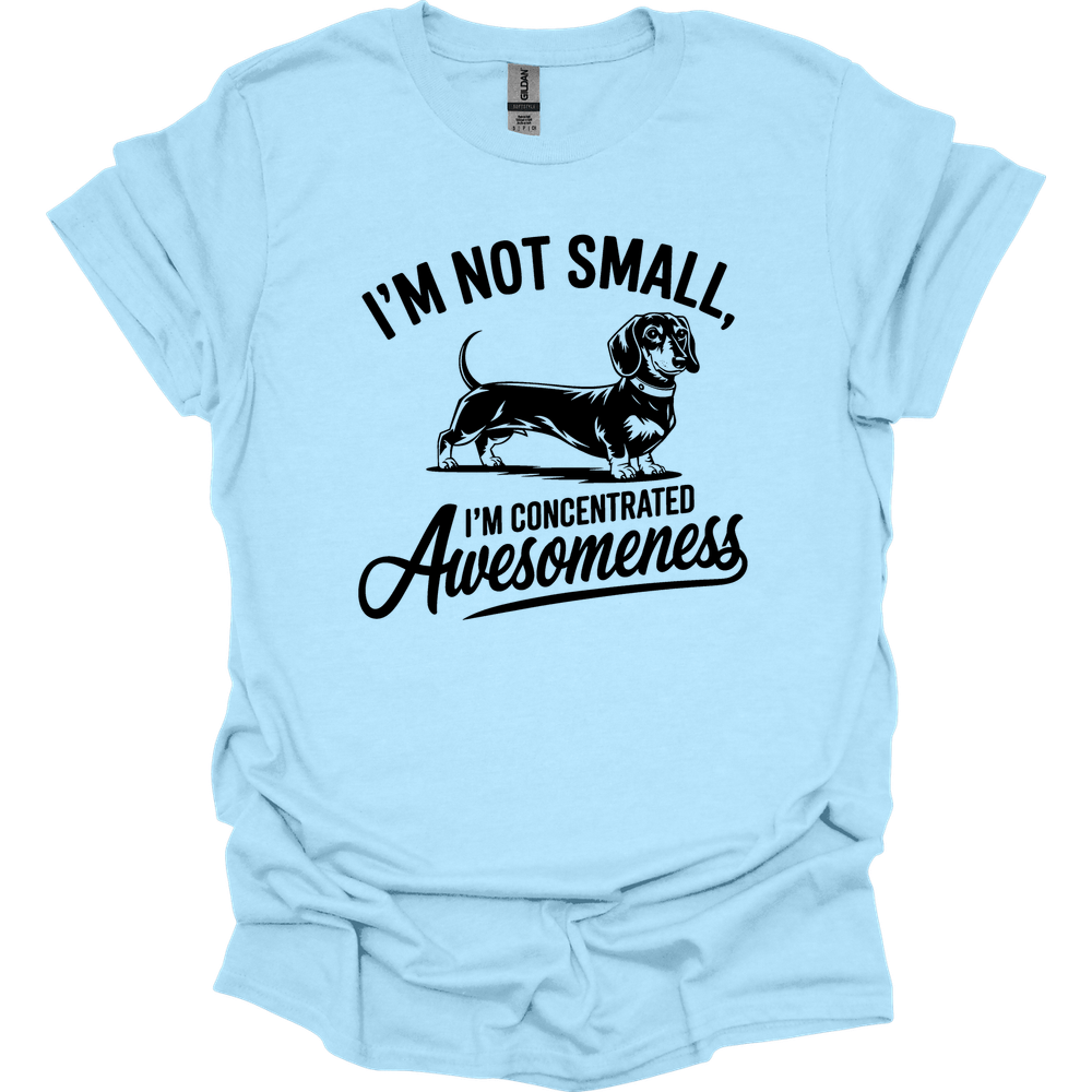 sassy dachshund 35 shirt light blue