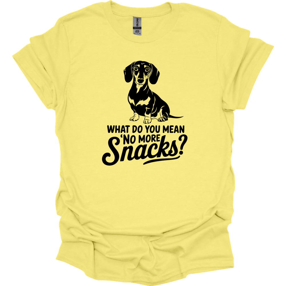 sassy dachshund 36 shirt cornsilk