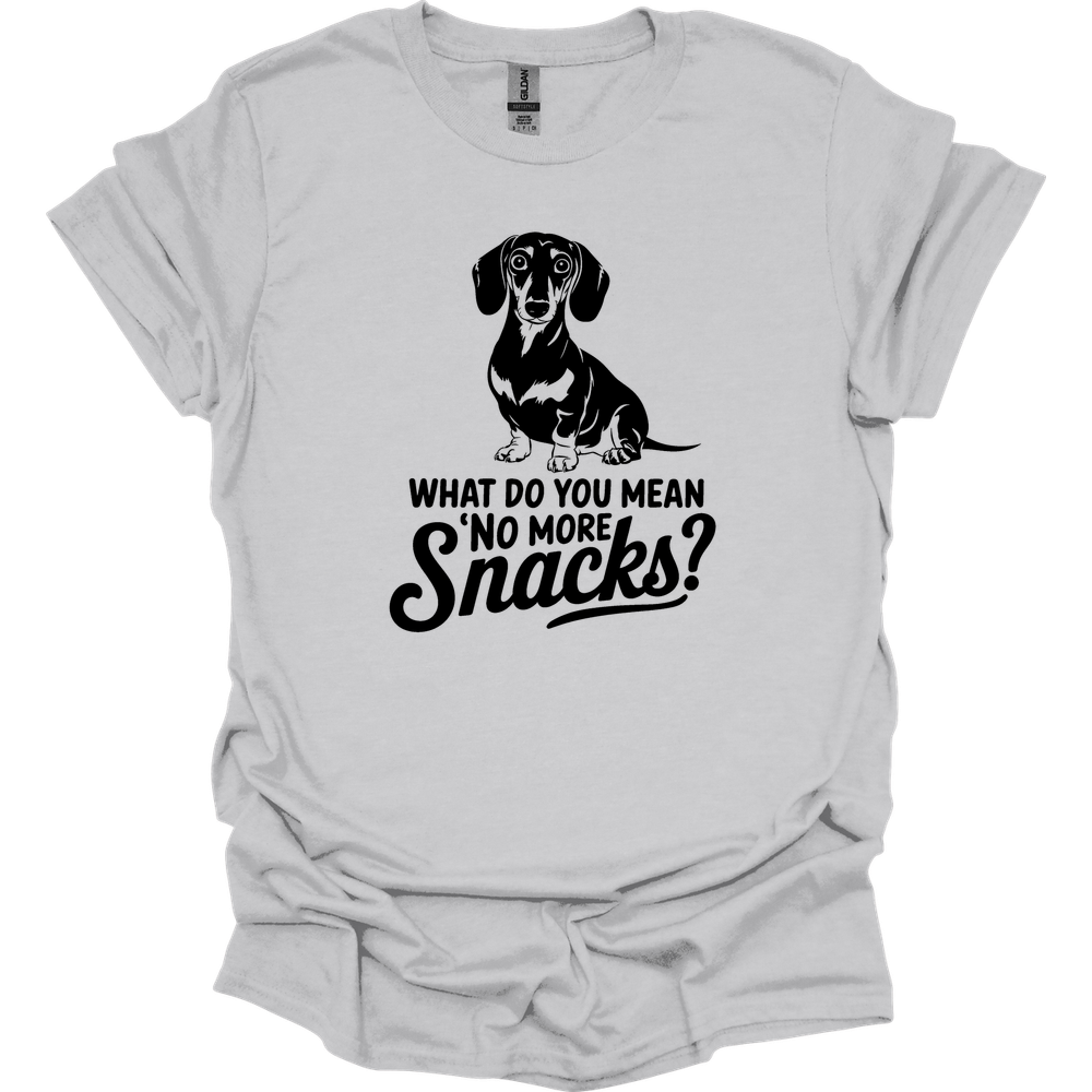 sassy dachshund 36 shirt ice grey