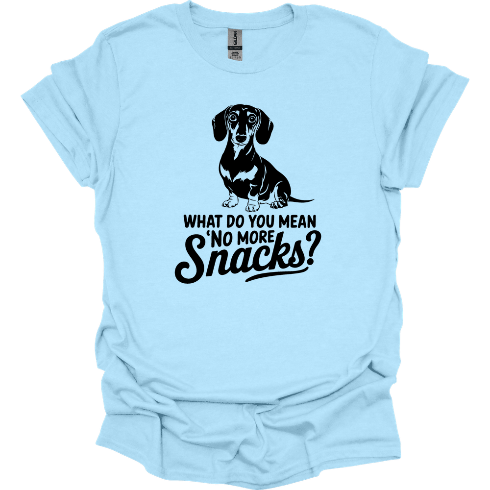 sassy dachshund 36 shirt light blue