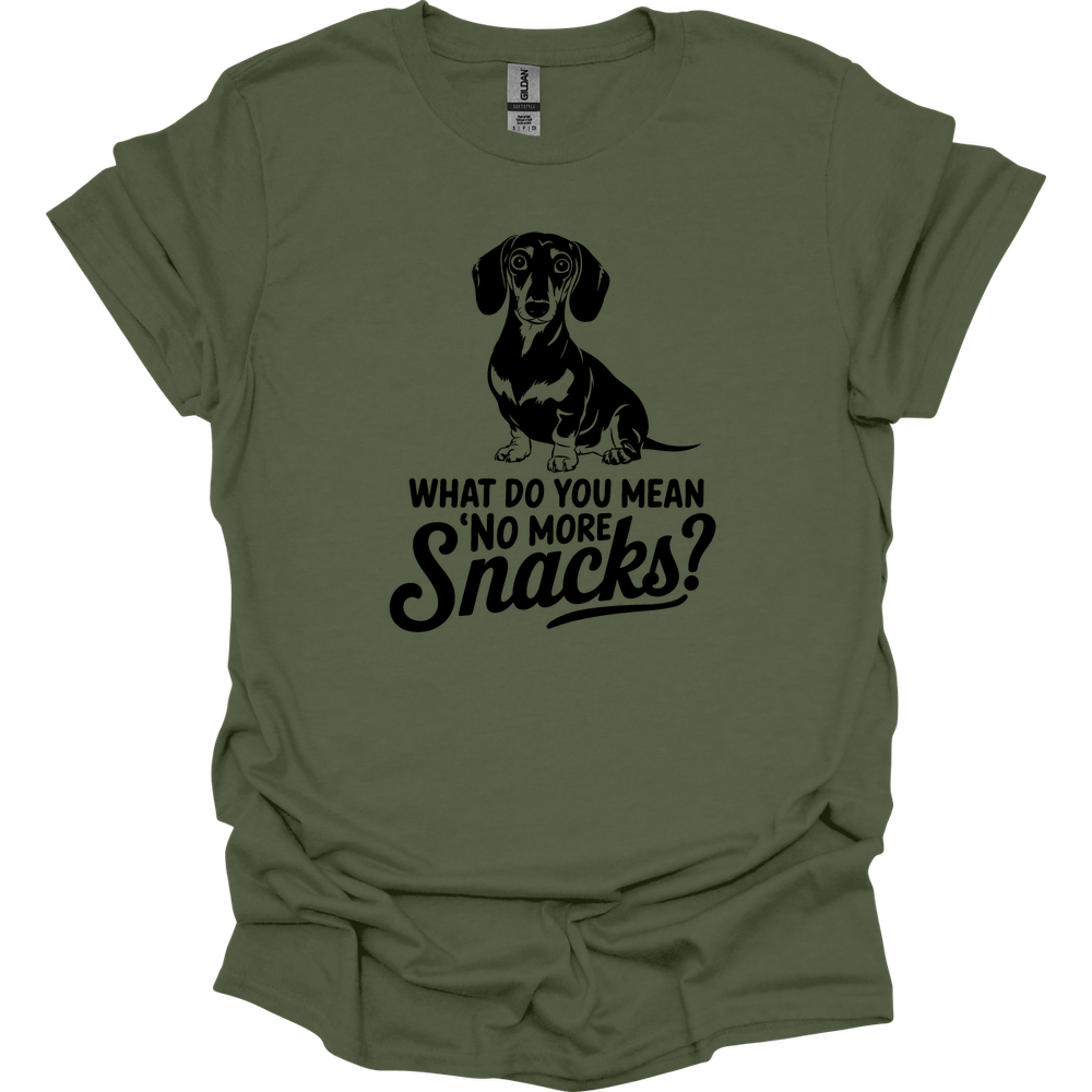 sassy dachshund 36 shirt military green
