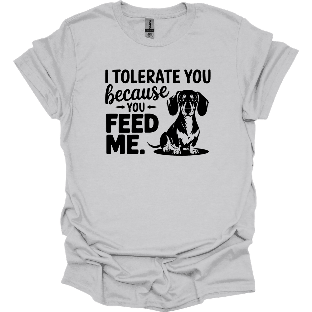 sassy dachshund 38 shirt ice grey