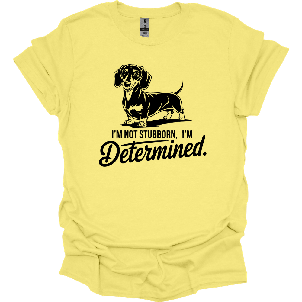 sassy dachshund 39 shirt cornsilk