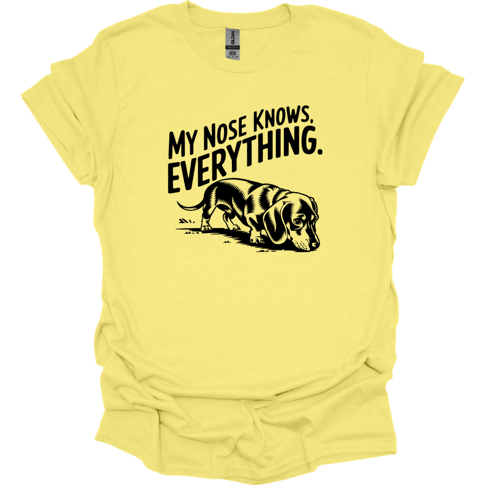 sassy dachshund 4 shirt cornsilk