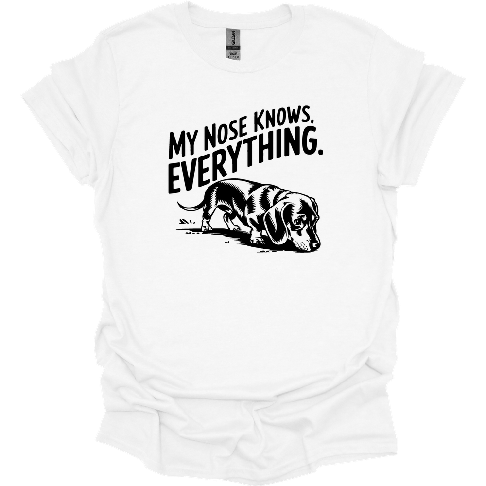sassy dachshund 4 shirt white