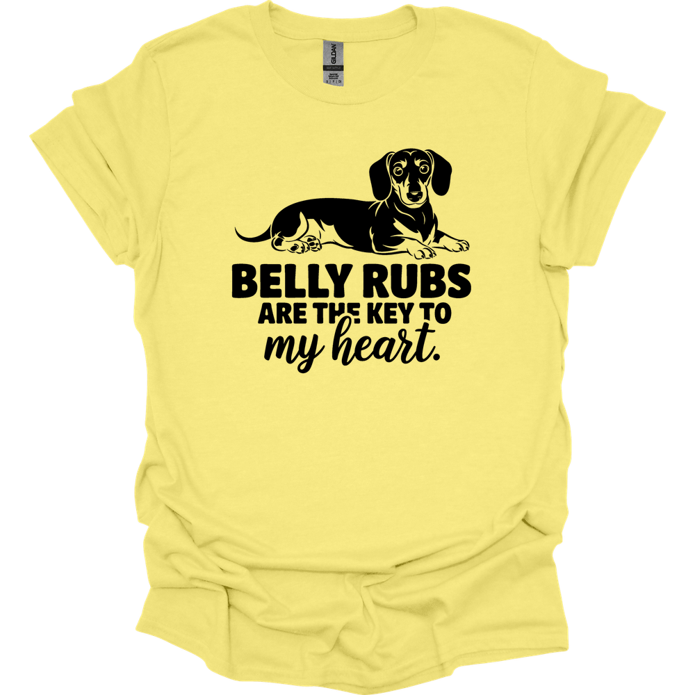 sassy dachshund 40 shirt cornsilk