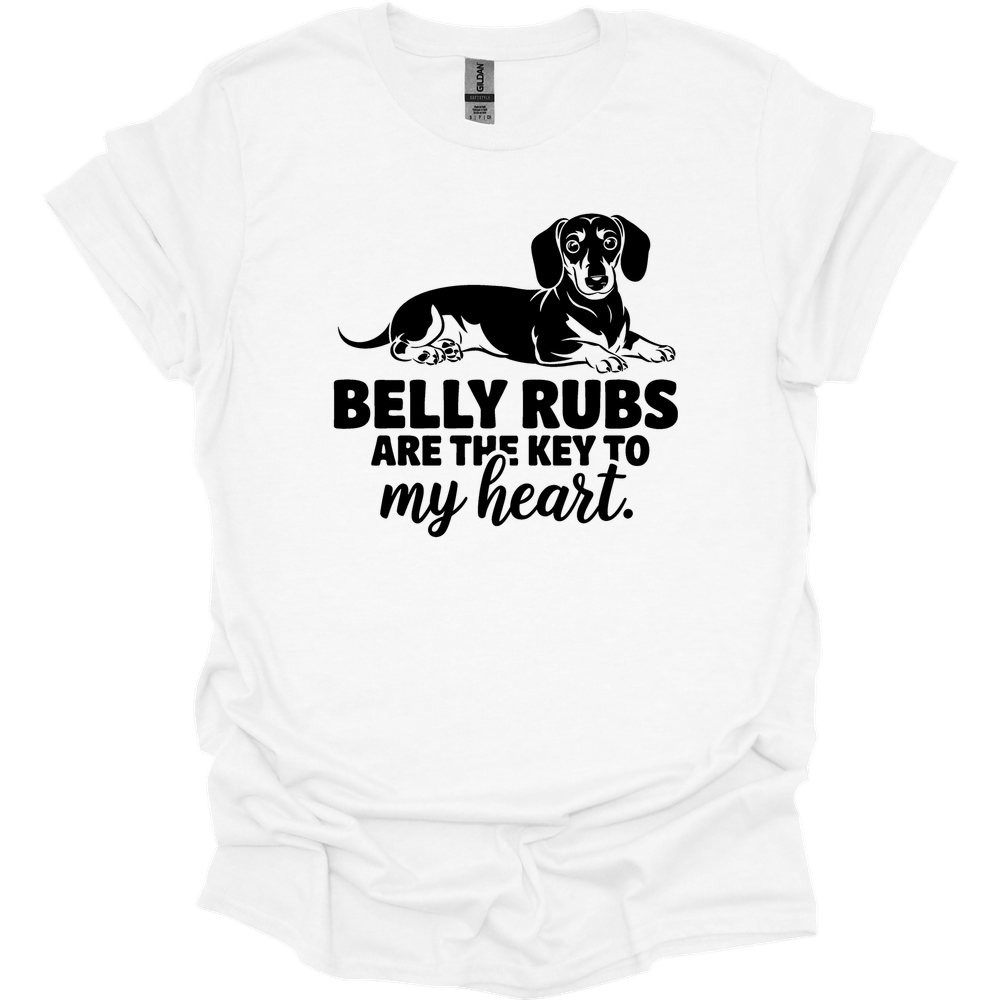 sassy dachshund 40 shirt white