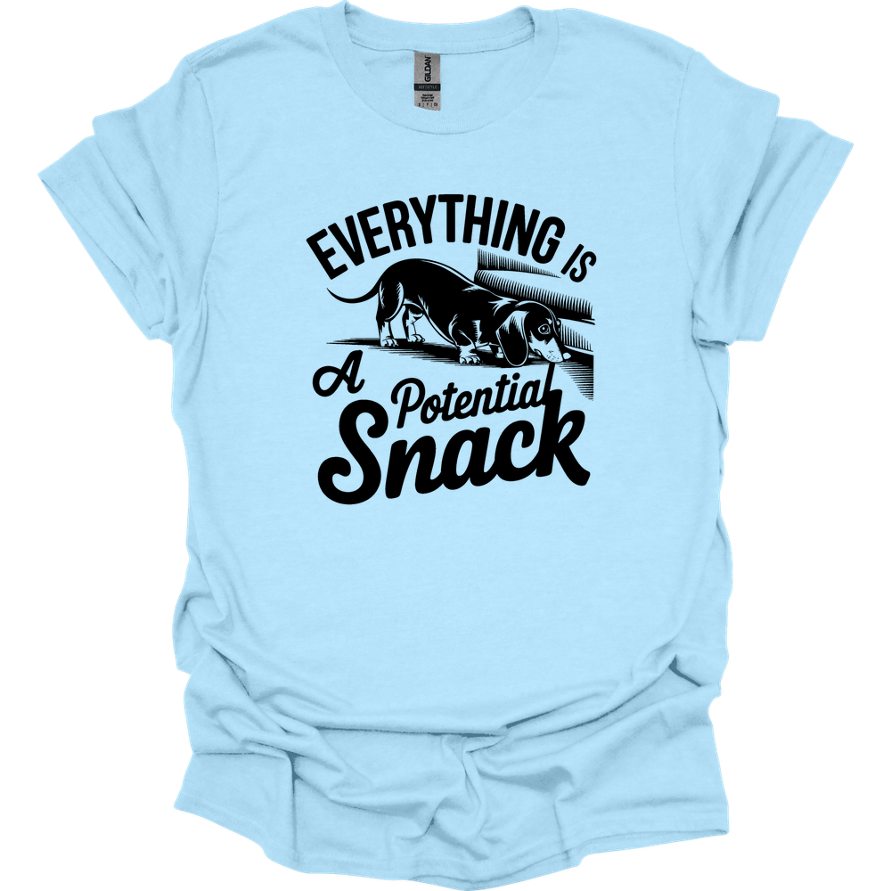 sassy dachshund 49 shirt light blue