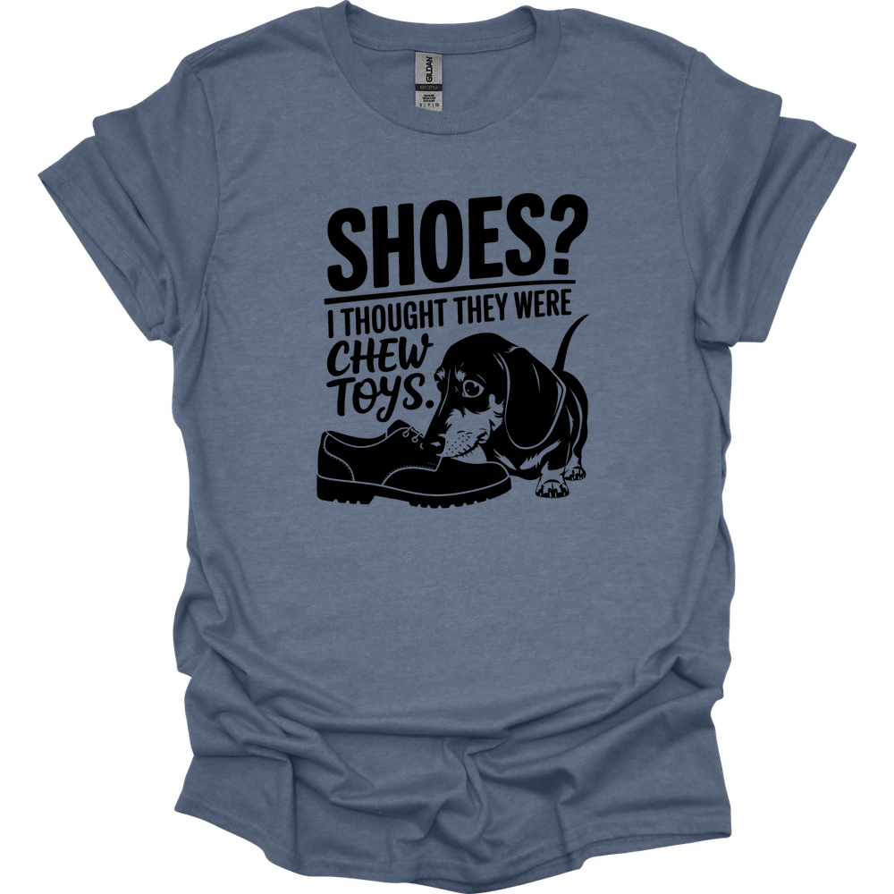 sassy dachshund 51 shirt heather indigo