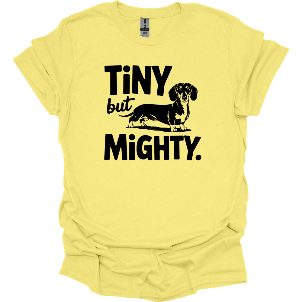 sassy dachshund 52 shirt cornsilk